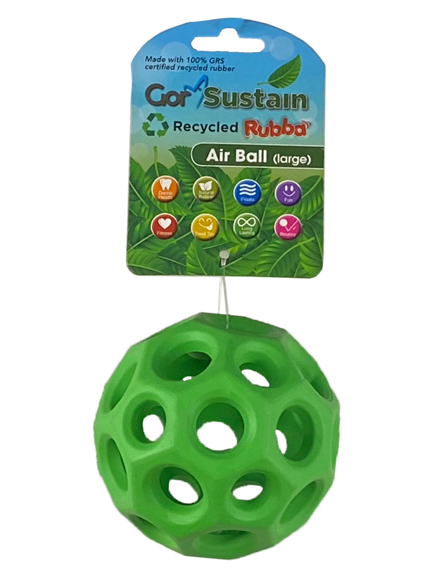 Gor Sustain Rubba Air Ball Large (10.5cm) Green