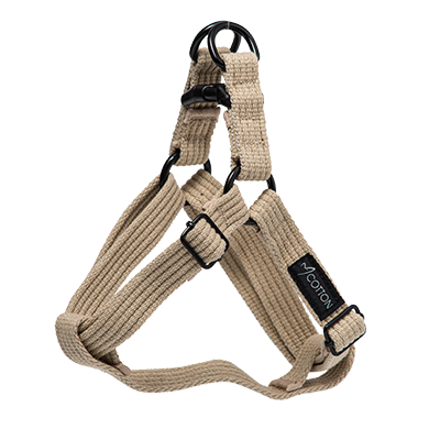 Gor Cotton Harness Small Beige 1.5cm