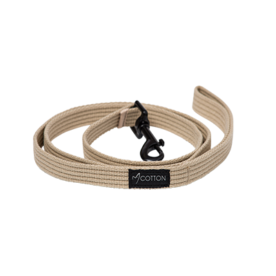 Gor Cotton Leash Medium Beige 2cm x 140cm