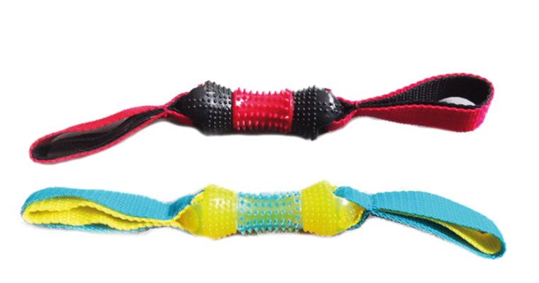 Gor Flex Puppy Teether (9.5cm) Blue/Red