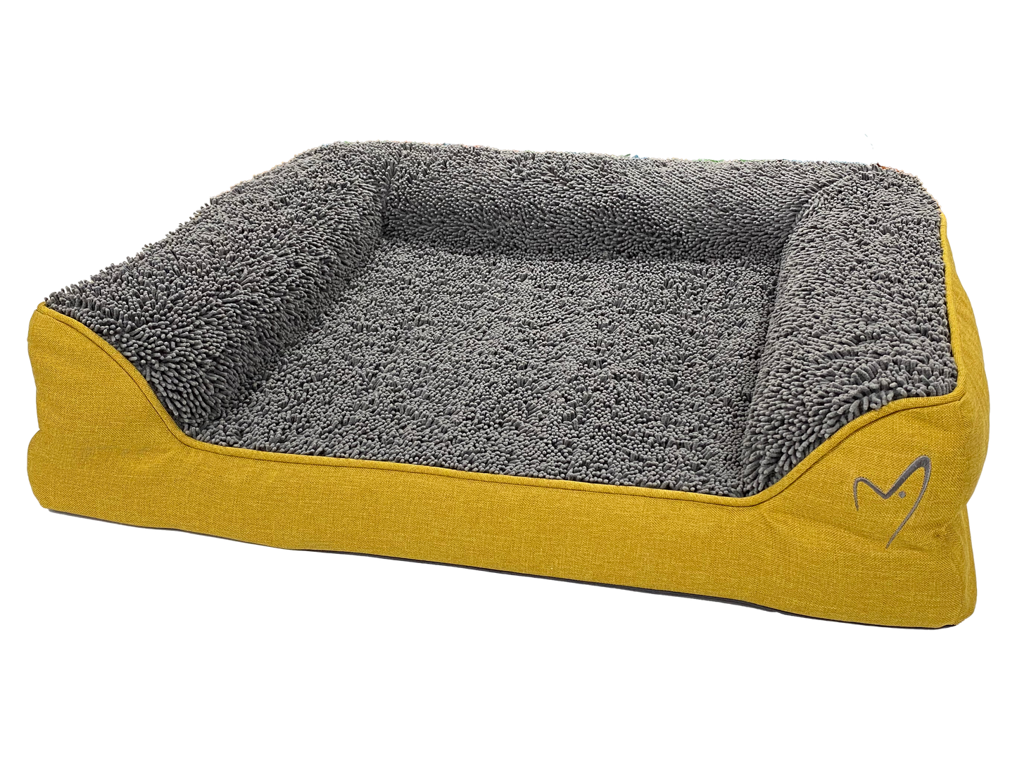 Gor Pets Noodle Dog Bed Medium Mustard